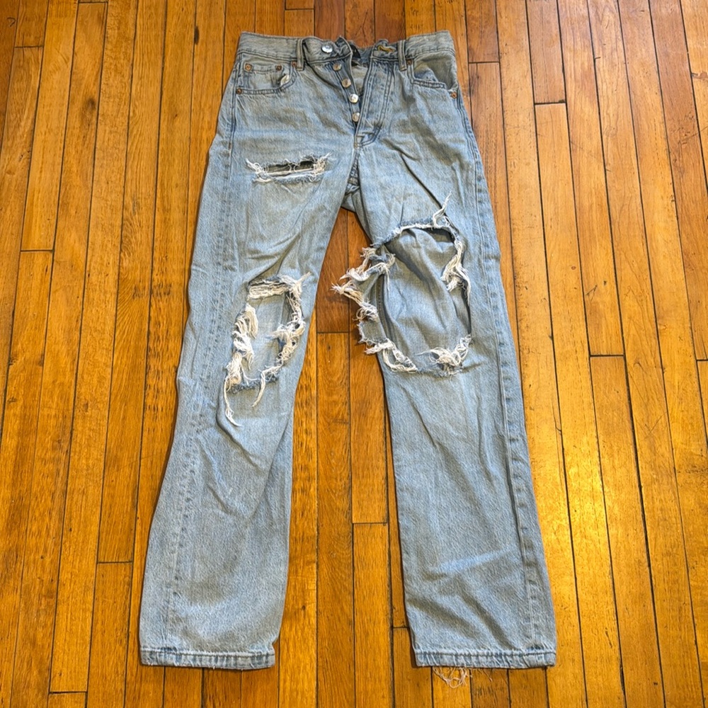 90s baggy aero jeans
